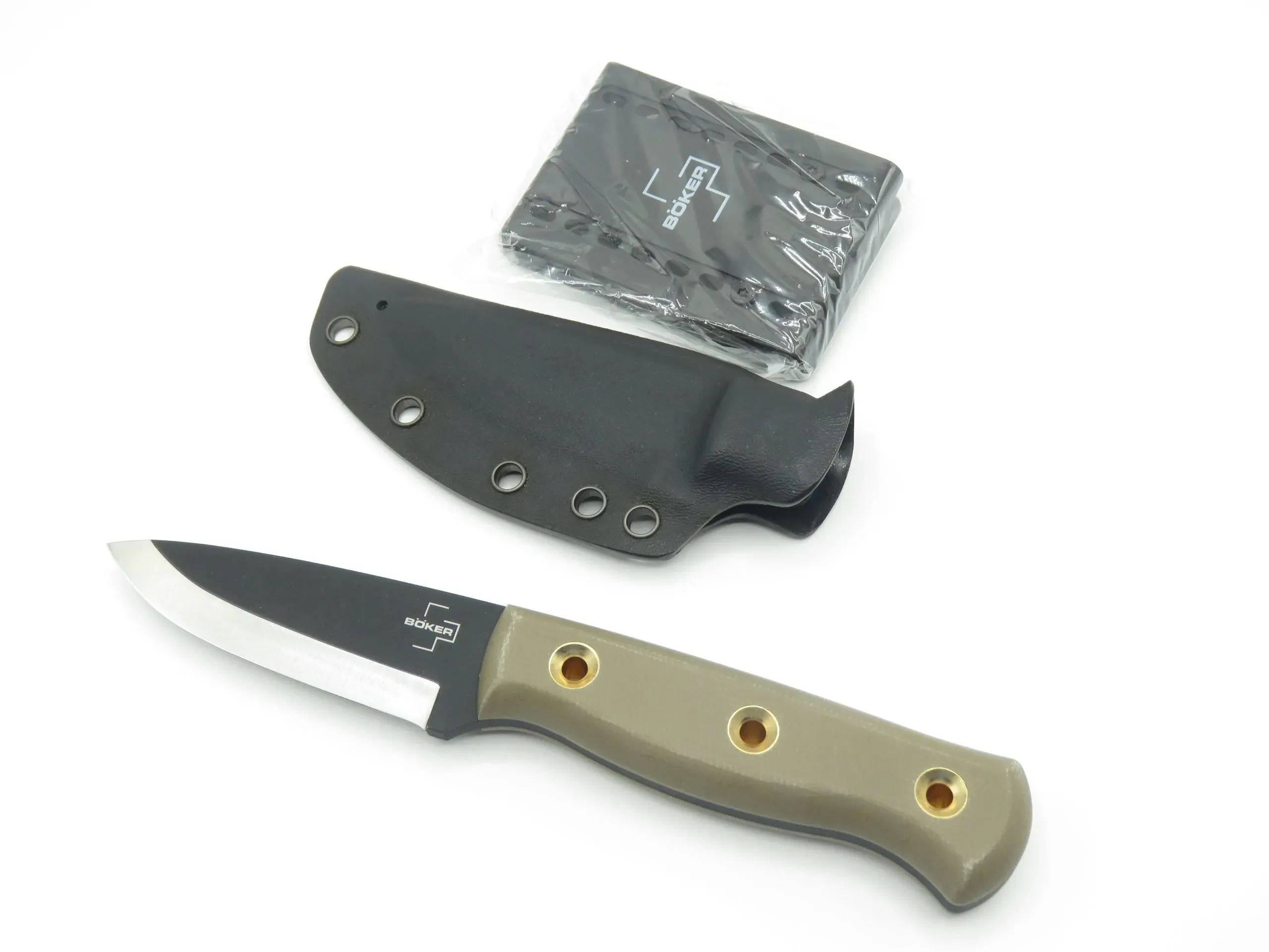 BOKER PLUS Vigtig by Dave Wenger coltello lama fissa 9 cm. bushcraft