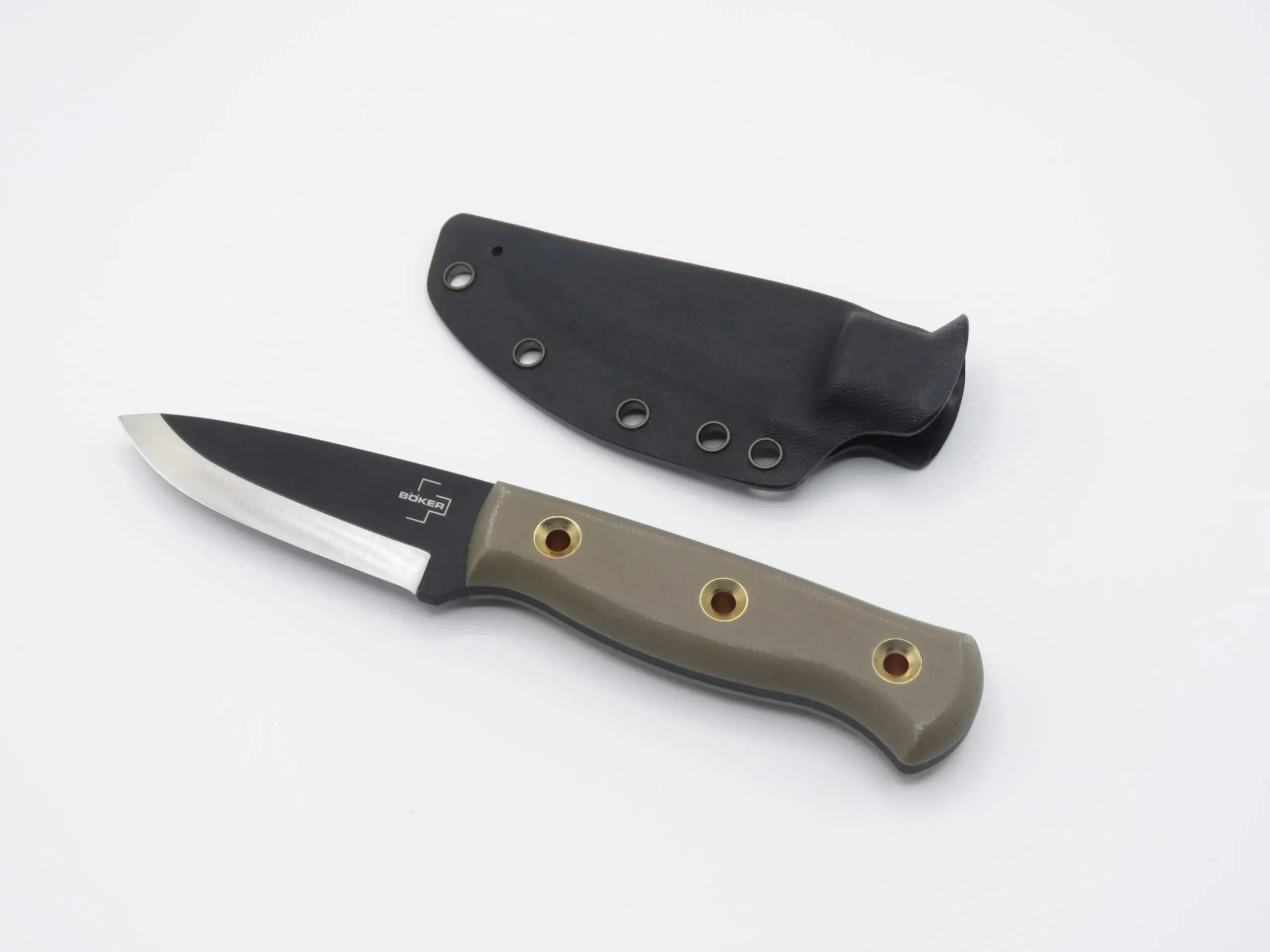 BOKER PLUS Vigtig by Dave Wenger coltello lama fissa 9 cm. bushcraft - immagine 2