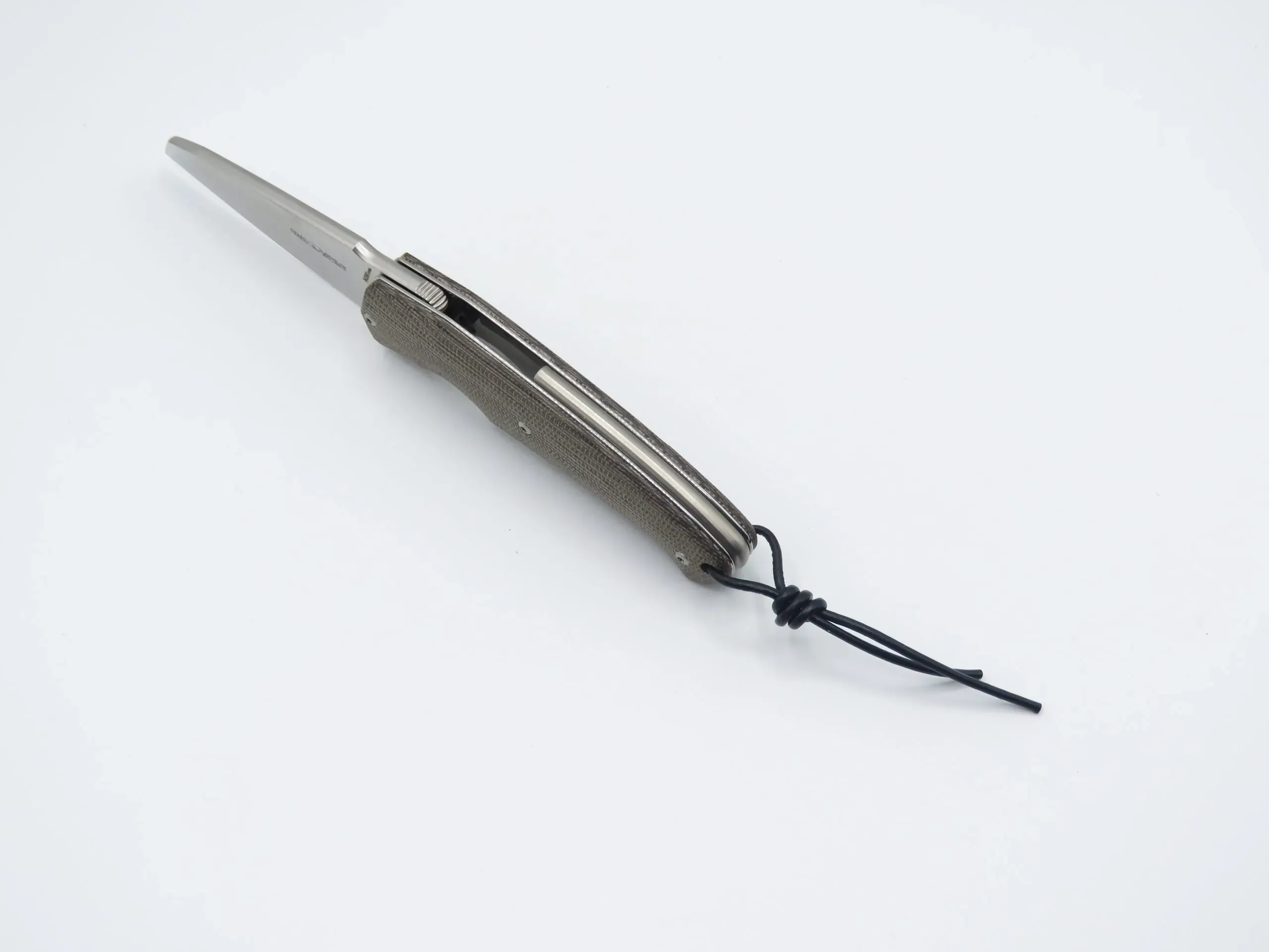 VIPER Novis coltello pieghevole by F. Silvestrelli manico in canvas micarta verde - immagine 6