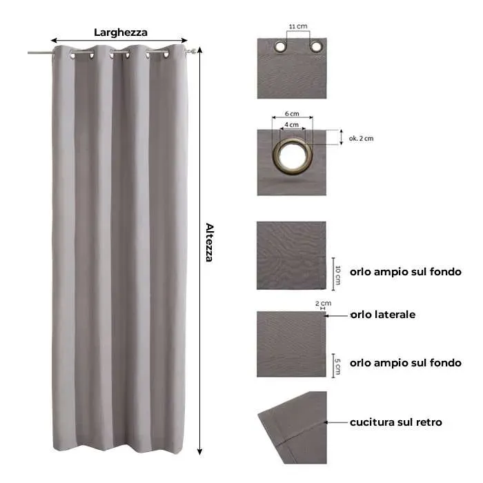 Tenda EYELET TIGERS - immagine 6