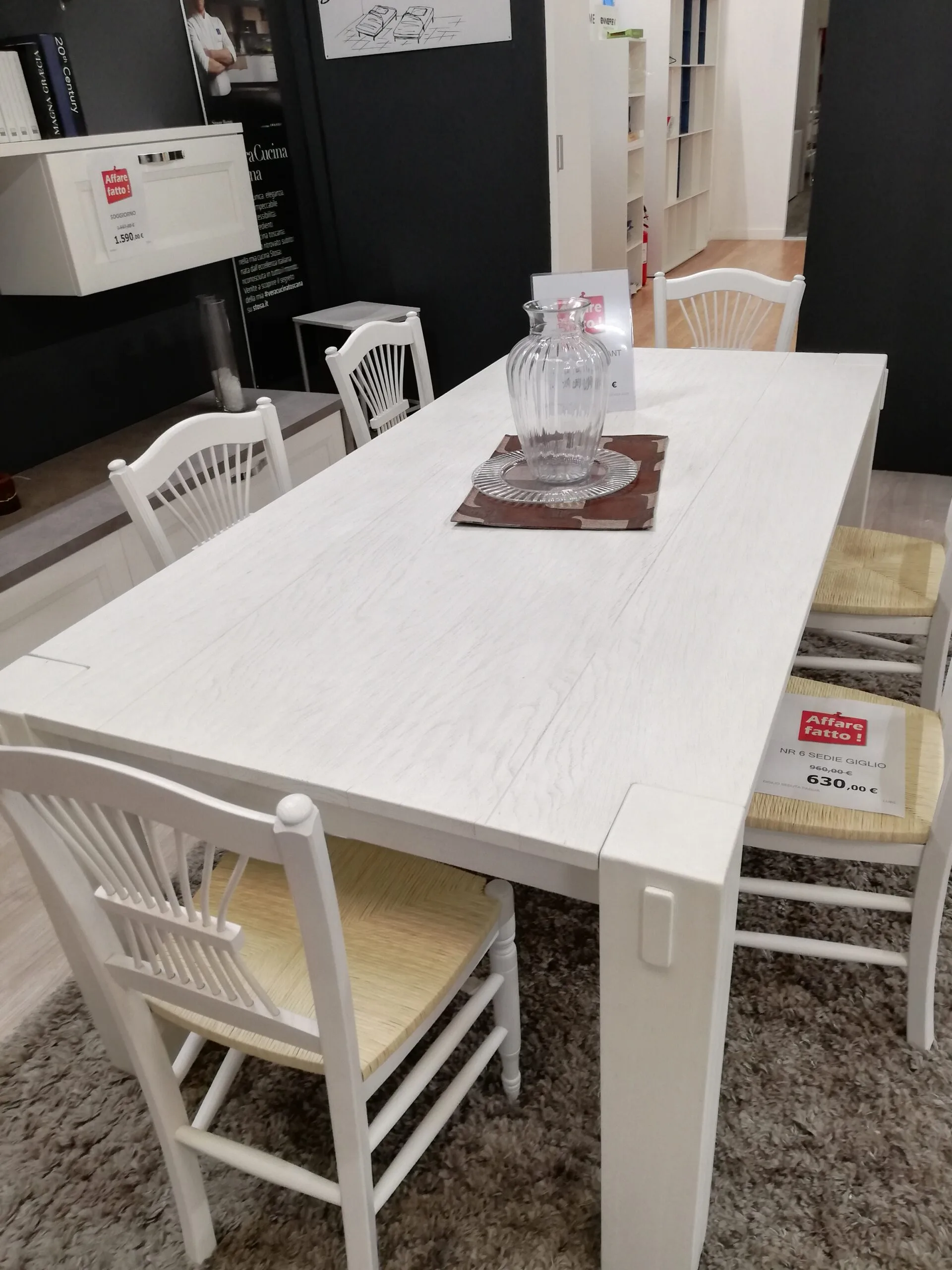 TAVOLO ELEPHANT BIANCO DEVINA NAIS